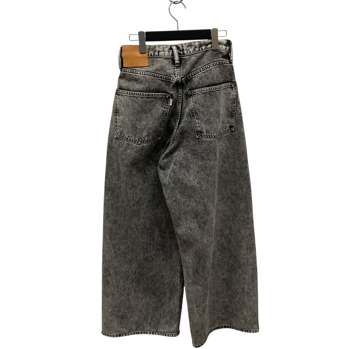 ACID WASHED MODERN WESTERN WIDE TROUSERSデニムパンツ2441000420