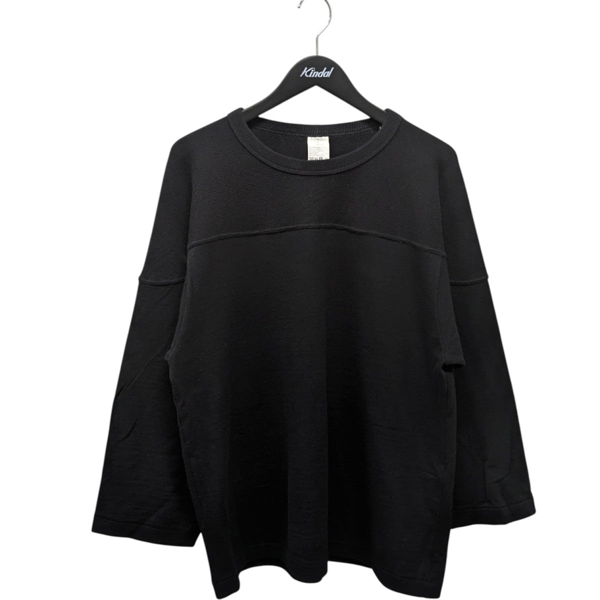 COMOLI(コモリ) ウールフットボールTシャツW03-05011 W03-05011