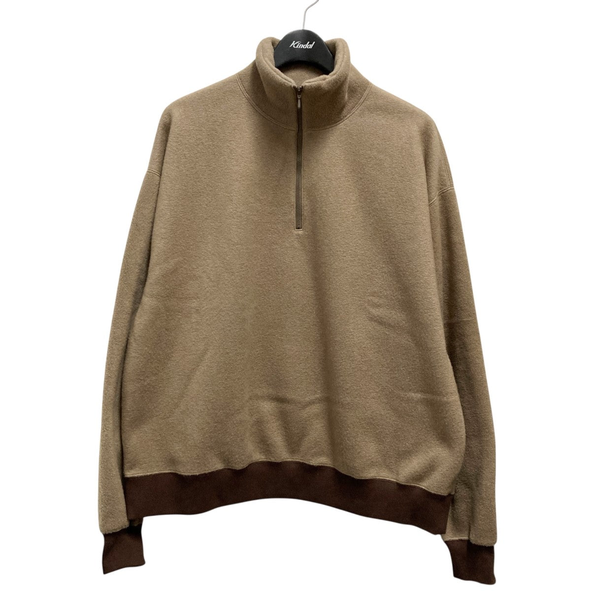 REMI RELIEF(レミレリーフ) ECOフリースハーフZIPクルーハーフジップ