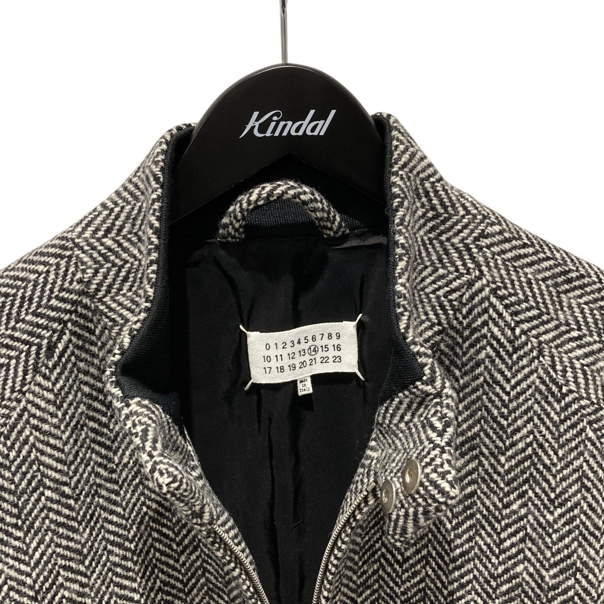 Maison Margiela 14 20AWヘリンボーンジャケットS50AM0469 古着・中古-3枚目のアイテム画像