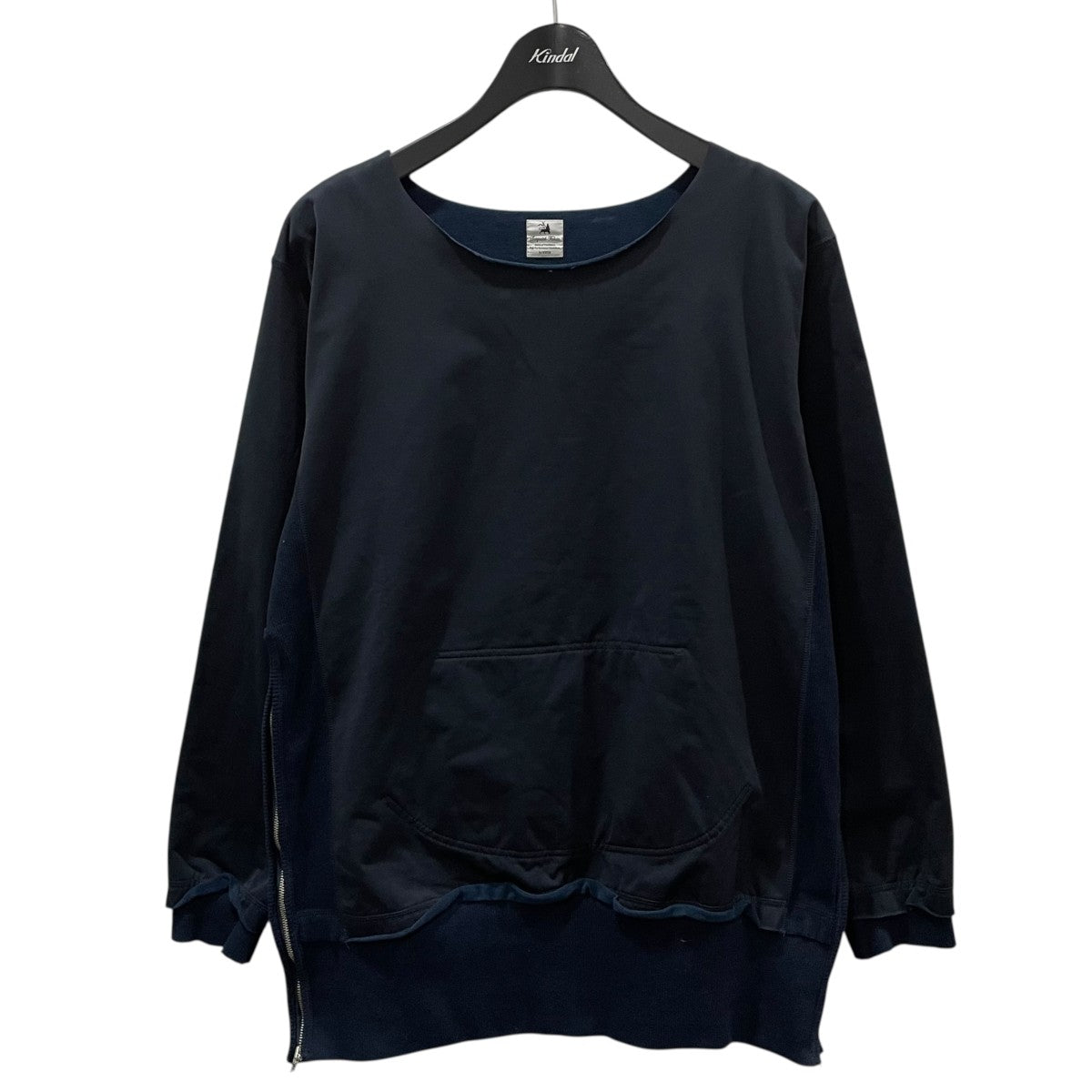 SASQUATCHfabrix. ロングサイドジップスウェット LONG SIDE ZIP SWEAT 17AW-CSL-009 古着・中古-1枚目のアイテム画像