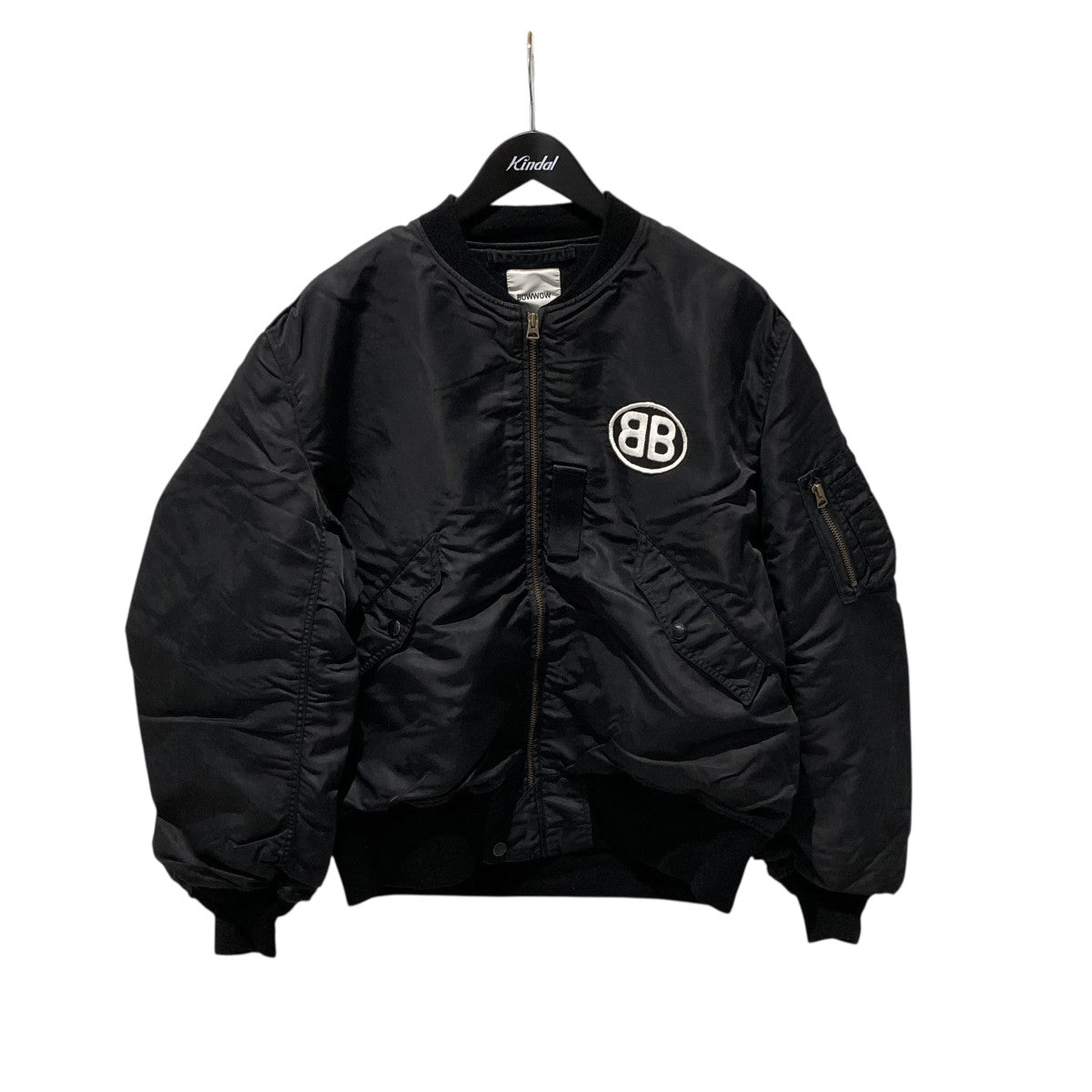 BOWWOW(バウワウ) BOUTIQUE L-2Bジップブルゾン ブラック サイズ L 