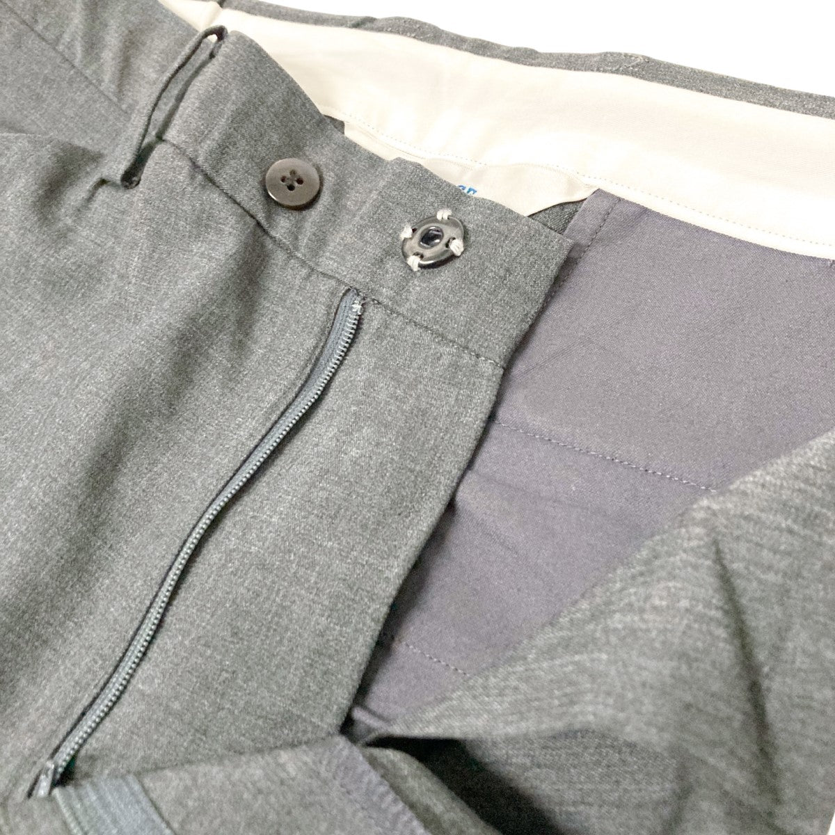 SUNSEA 18SSSUMMER WOOL TEKE TEKE PANTSスラックスパンツ18S40 古着・中古-4枚目のアイテム画像