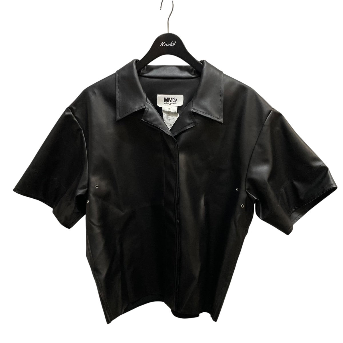 MM6 Maison Margiela(マルタンマルジェラ) Faux Leather Boxy