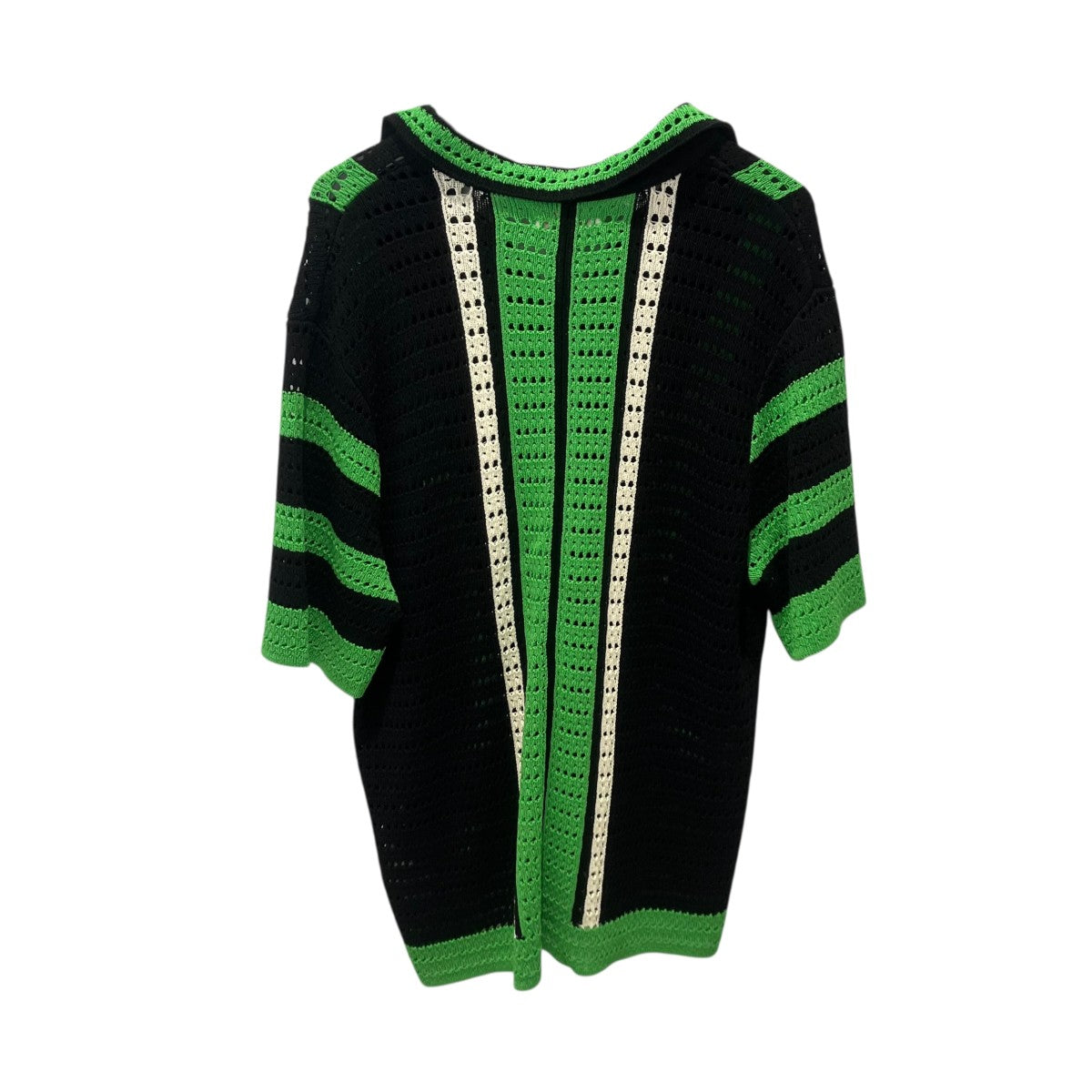 YO24SS-08 crochet short sleeve半袖シャツ