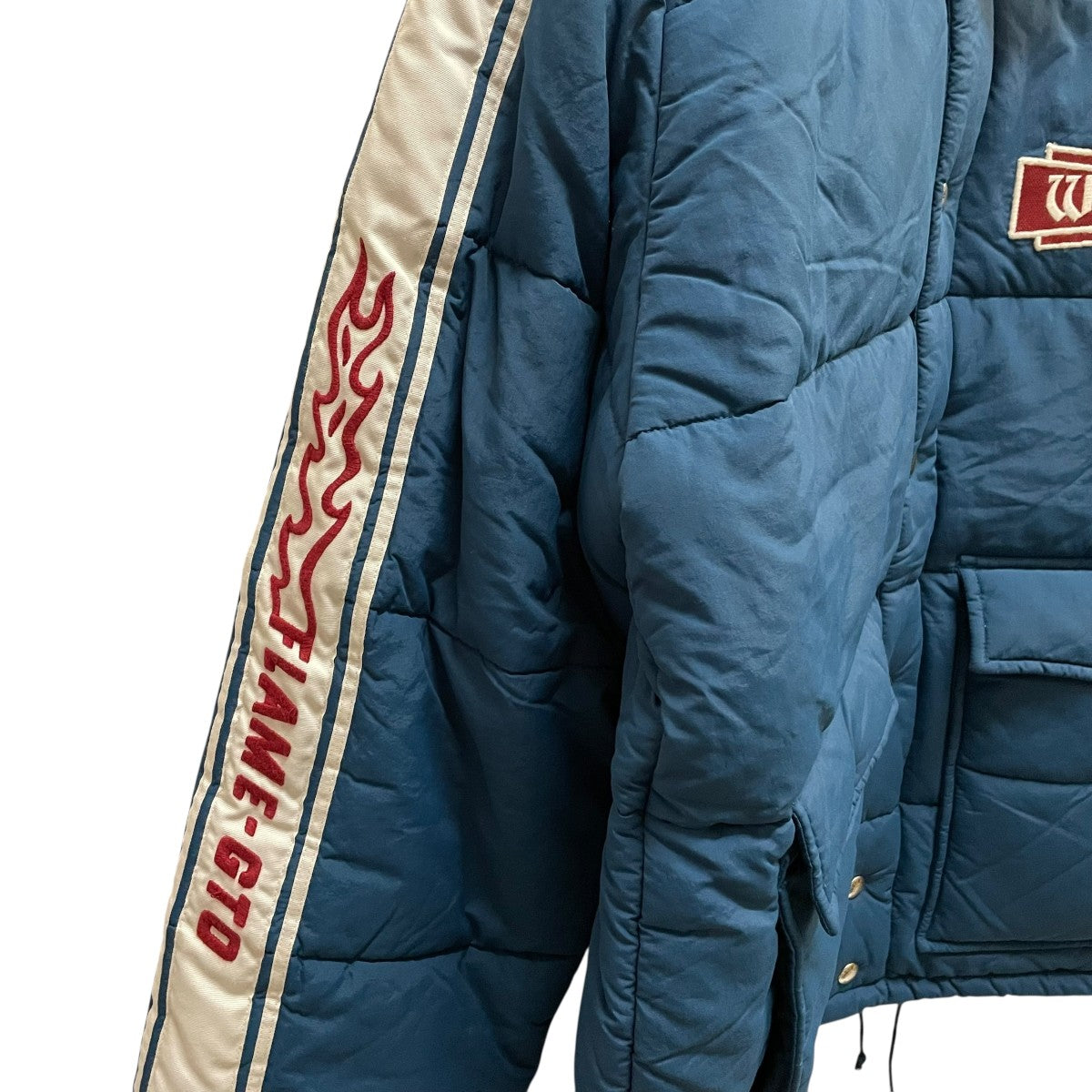 FLAME - RACING JACKET中綿ジャケットwrd-24-aw-02