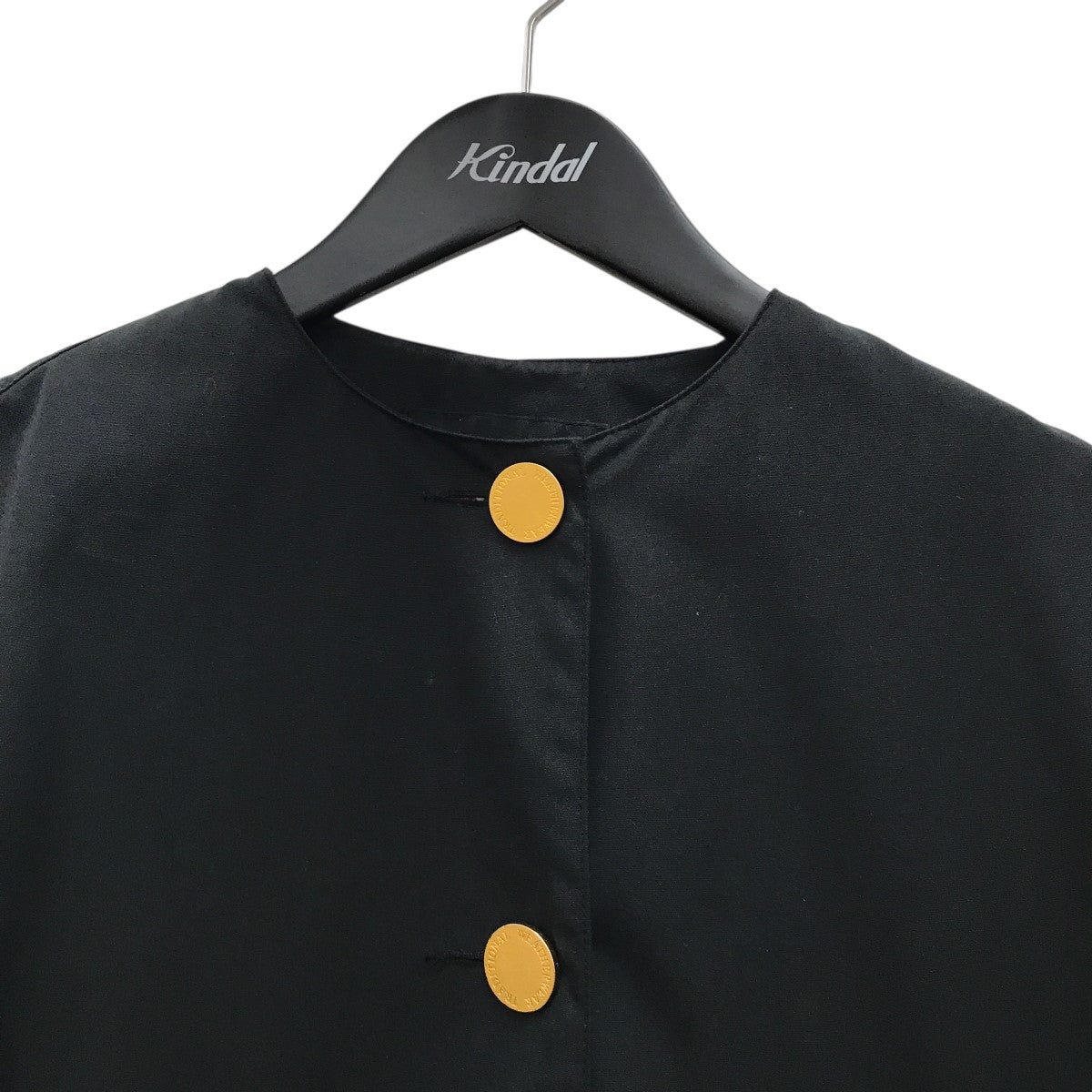 MALTON ノーカラーコートコートL241FPFCO0416RU