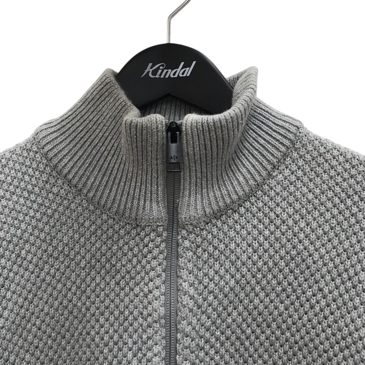 TEXTURED STITCH SWEATER JACKETニットジャケット3ZZE1F ZMI9Z