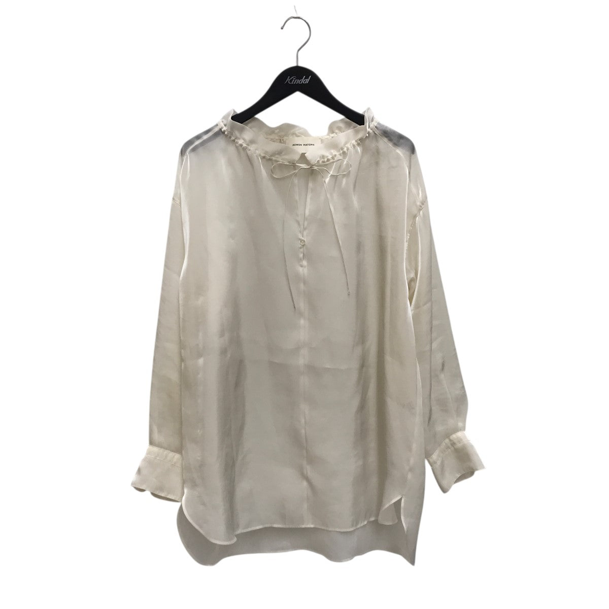 AEWEN MATOPH 8721-234-0005シアーシャツ 古着・中古-1枚目のアイテム画像