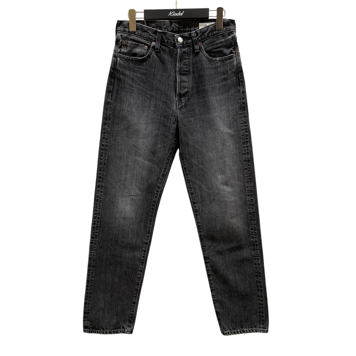 HYKE デニムクロップドトップス　黒 HYKE(ハイク)24SS注目アイテム「デニム クロップド トップス」の