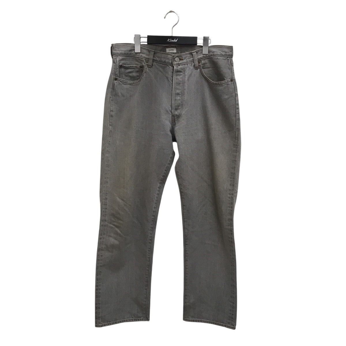 CIOTA(シオタ) Straight 5 Pocket PantsデニムパンツNPTM-1STB NPTM 