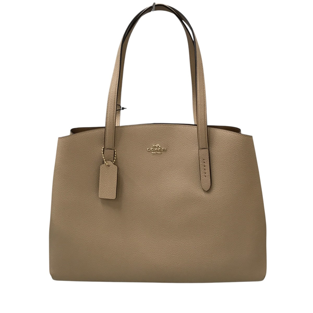 ♡ありがとうSALE！COACH　セージ キャリーオール オフホワイト 2way COACH - 新品 コーチ COACH ハンドバッグ ミニセージ キャリー