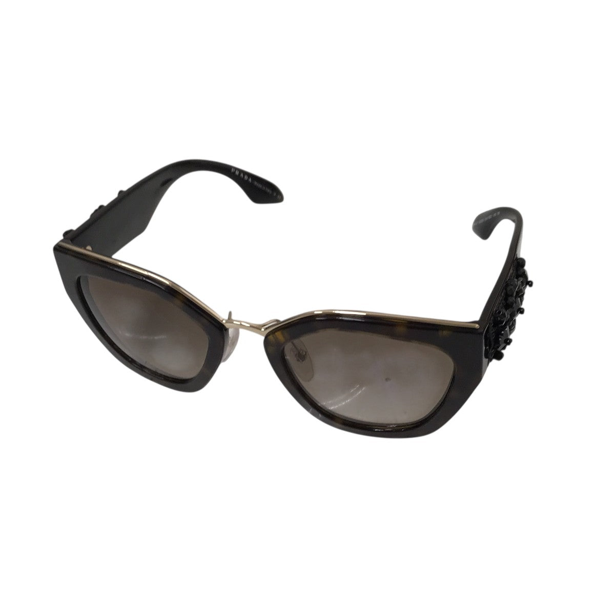 PRADA キャットアイ サングラス ブラック PRADA プラダ サングラス