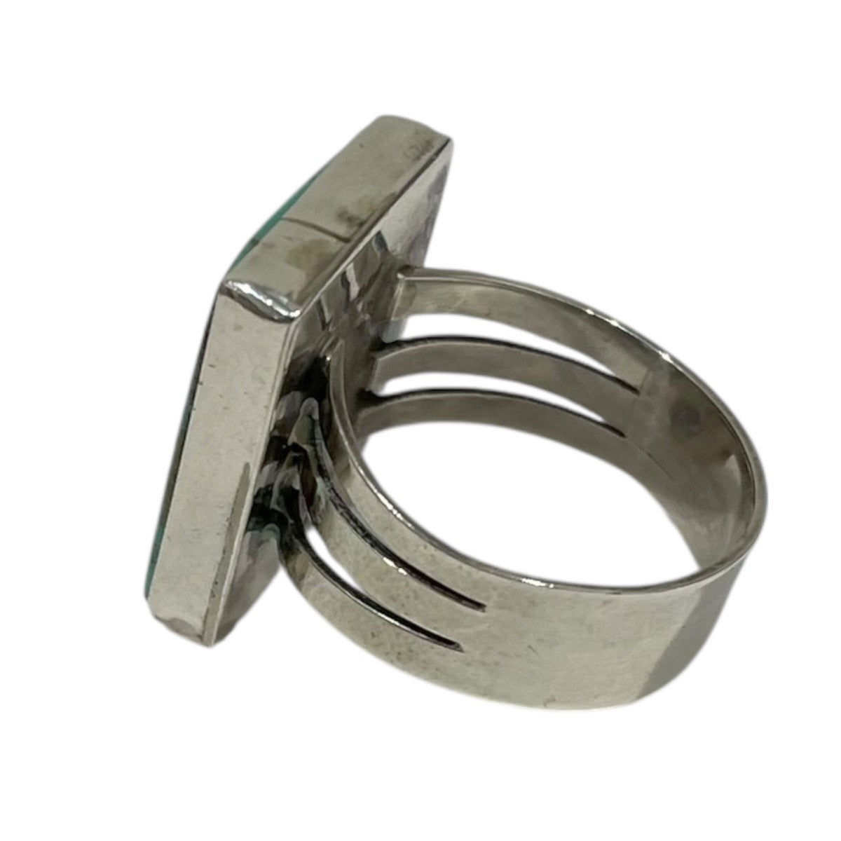 ターコイズリング Navajo Rhombus Turquoise Ring w c.1965