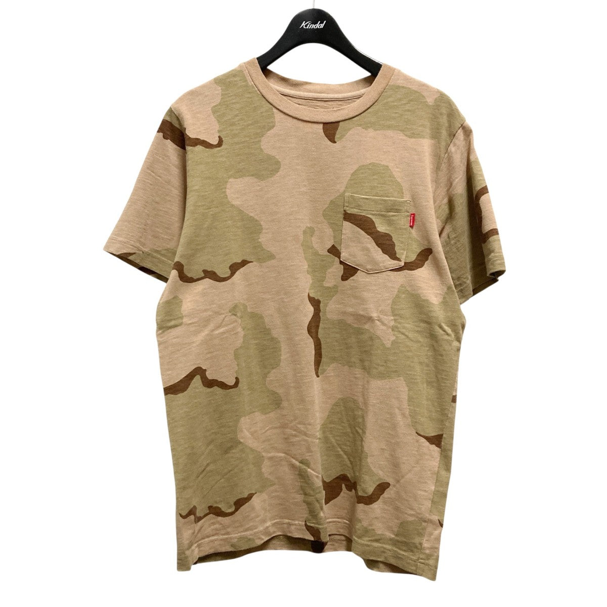Supreme(シュプリーム) POCKET TEEカモフラ柄Tシャツ ベージュ