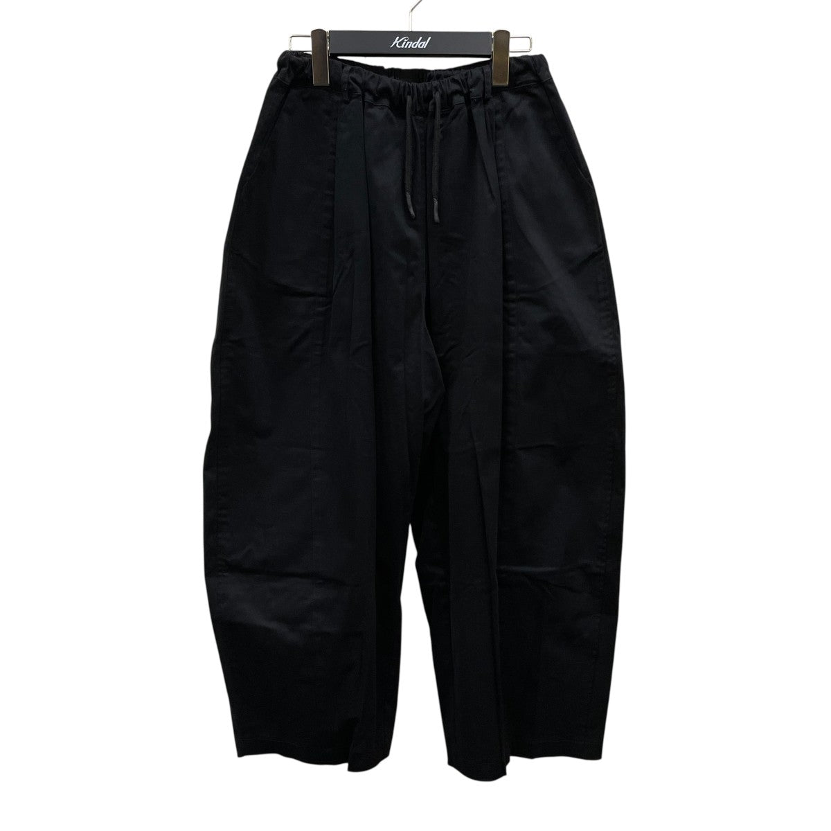 BANDEL ブラック イージーパンツ FASHIRU(ファシル) ワイドイージーパンツ01584 01584 ブラック