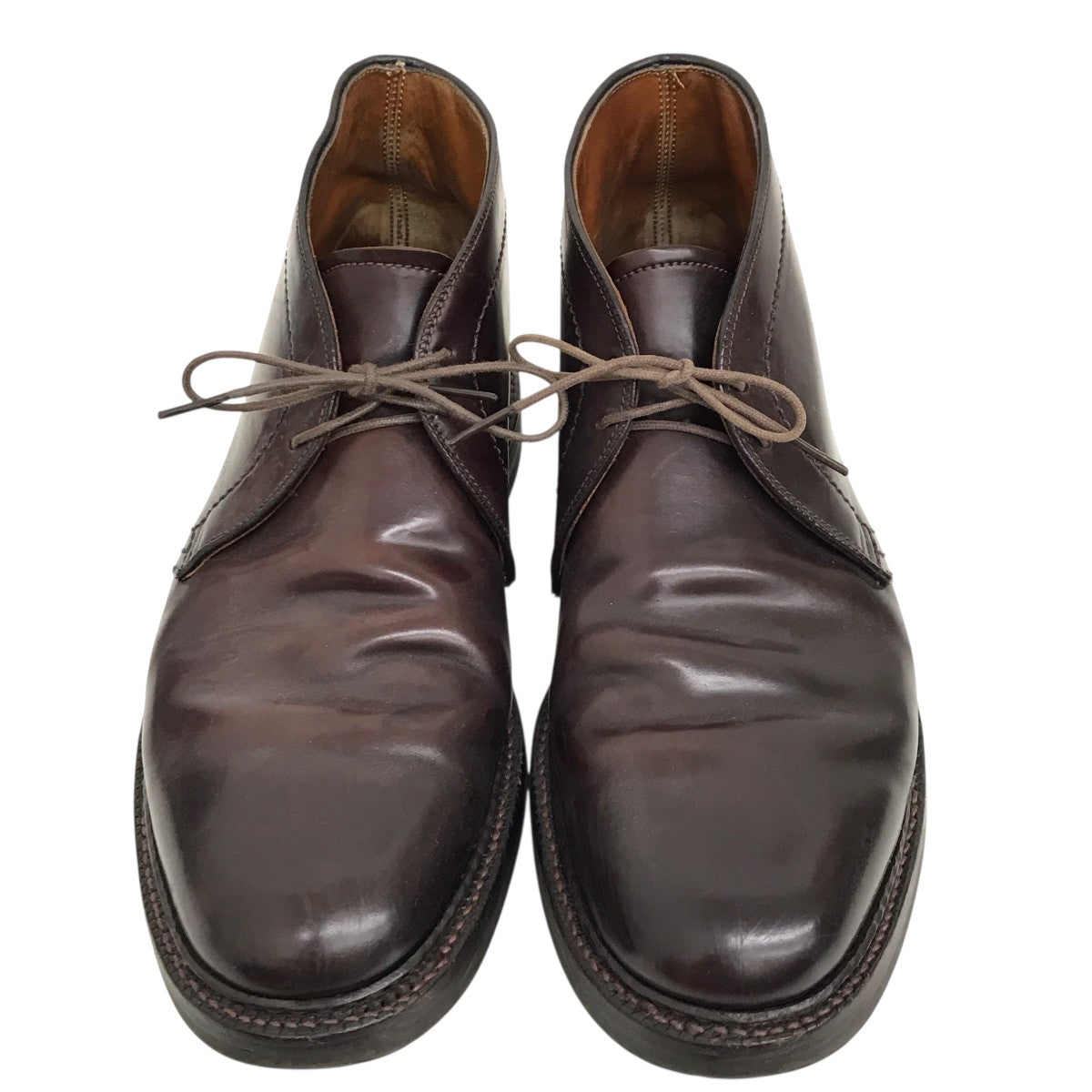 CHUKKA BOOTS CORDOVANレザーシューズ