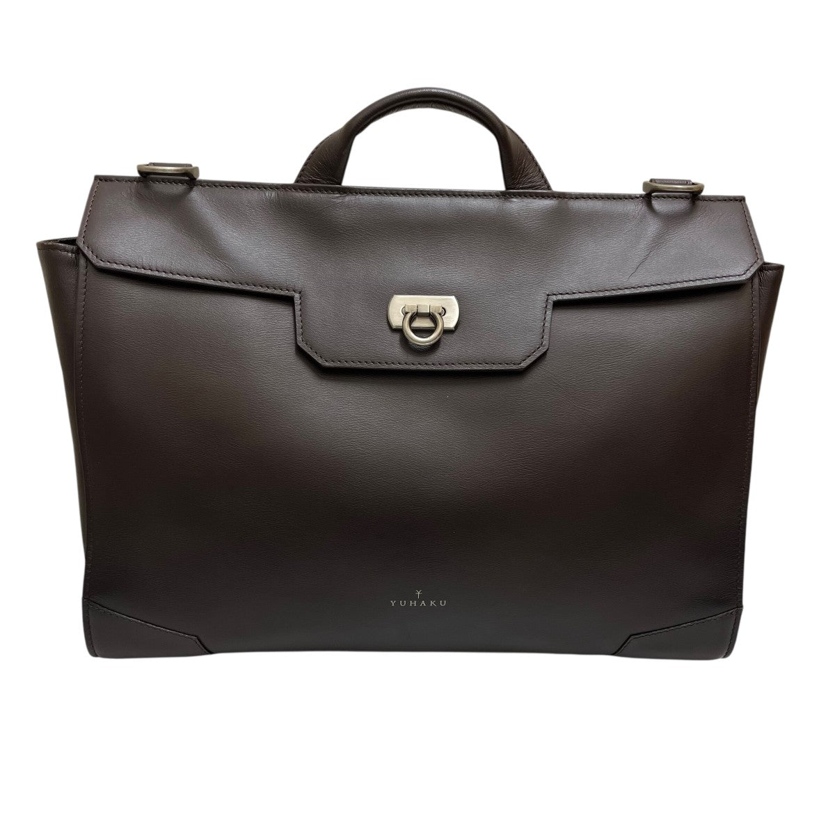 ◇ YUHAKU ユハク 牛革 ステア 大きめな 高級 ビジネスバッグ バッグ