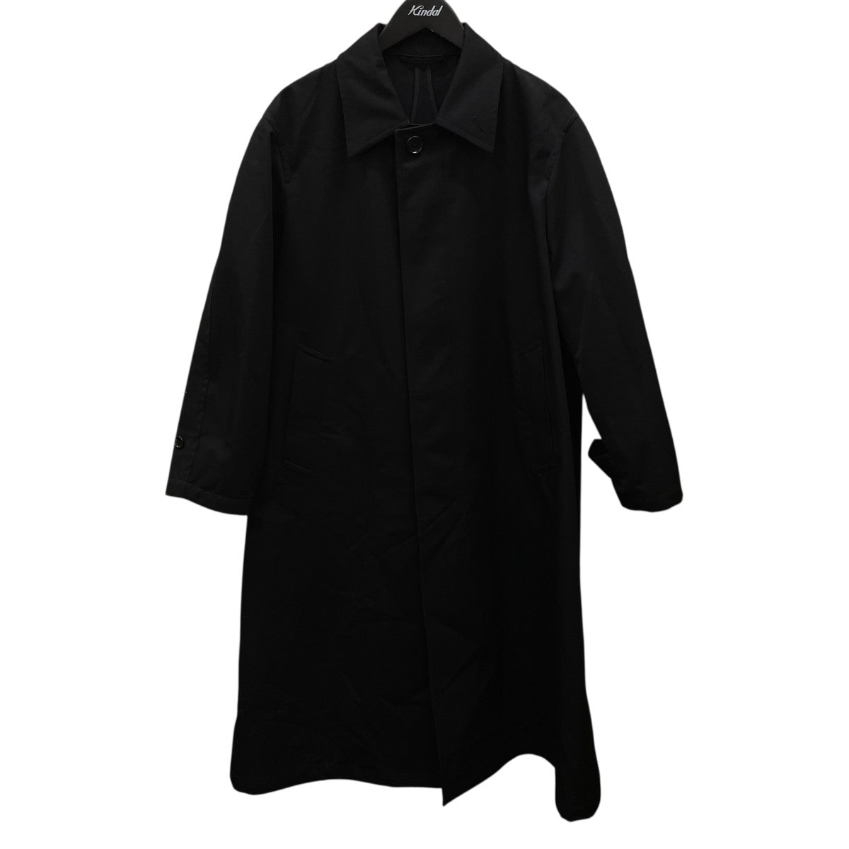MBハイエンド尾州ウールステンカラーコート　ブラック　Mサイズ ウール価格高騰&原材料不足によりラストチャンス！究極の素材「尾州