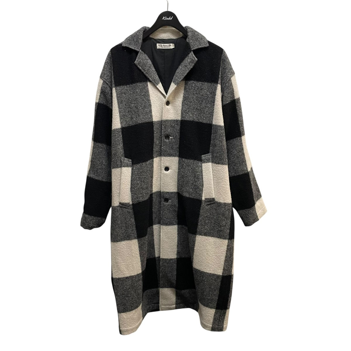 ジャケット・アウター COOTIE / Napping Buffalo Check Shop COOTIE(クーティー) Napping Buffalo Check Shop Coat ブラック