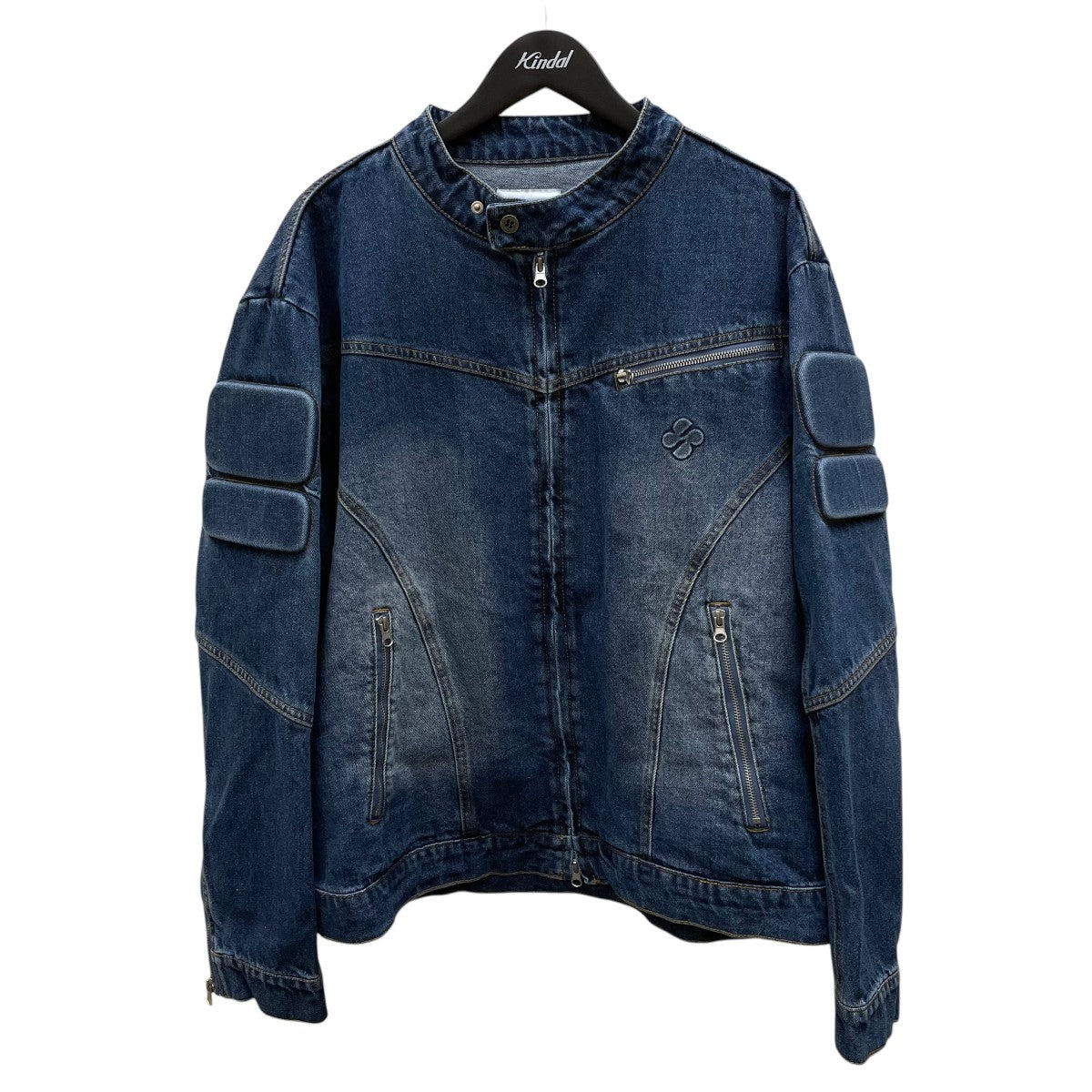 RANDY 21AWLadder デニム ジップアップジャケット HOOD HOOD(フッド フッド) ジップデニムジャケット インディゴ