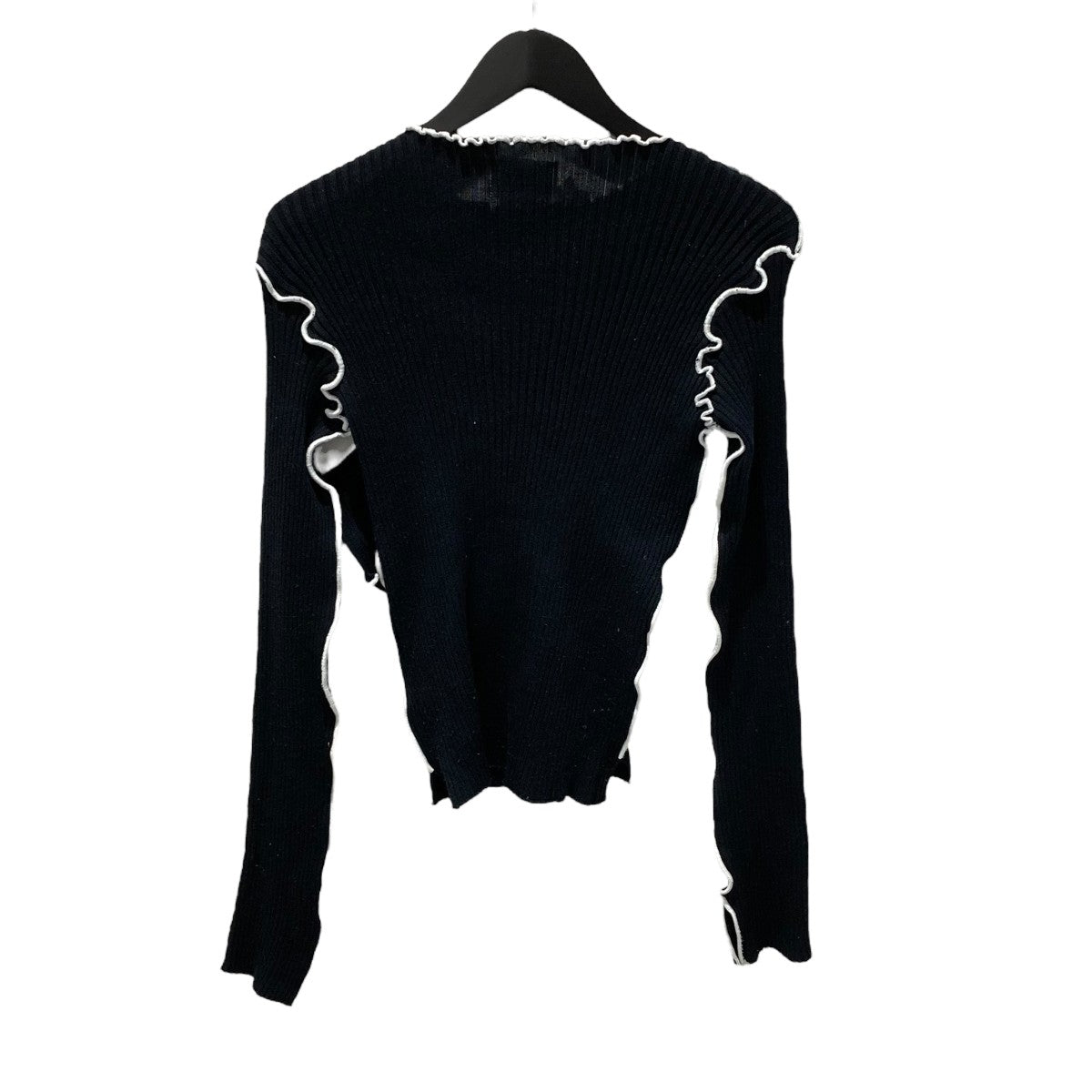 リブニットクルーネックTD19A-KN01