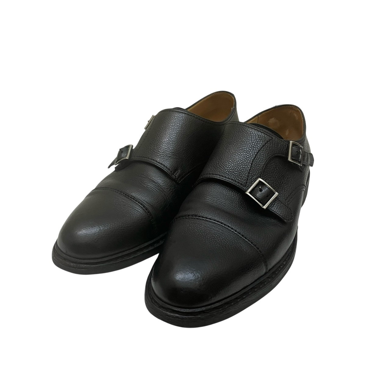 PARABOOT BEAMS F別注 ダブルモンクストラップシューズ56729 古着・中古-1枚目のアイテム画像