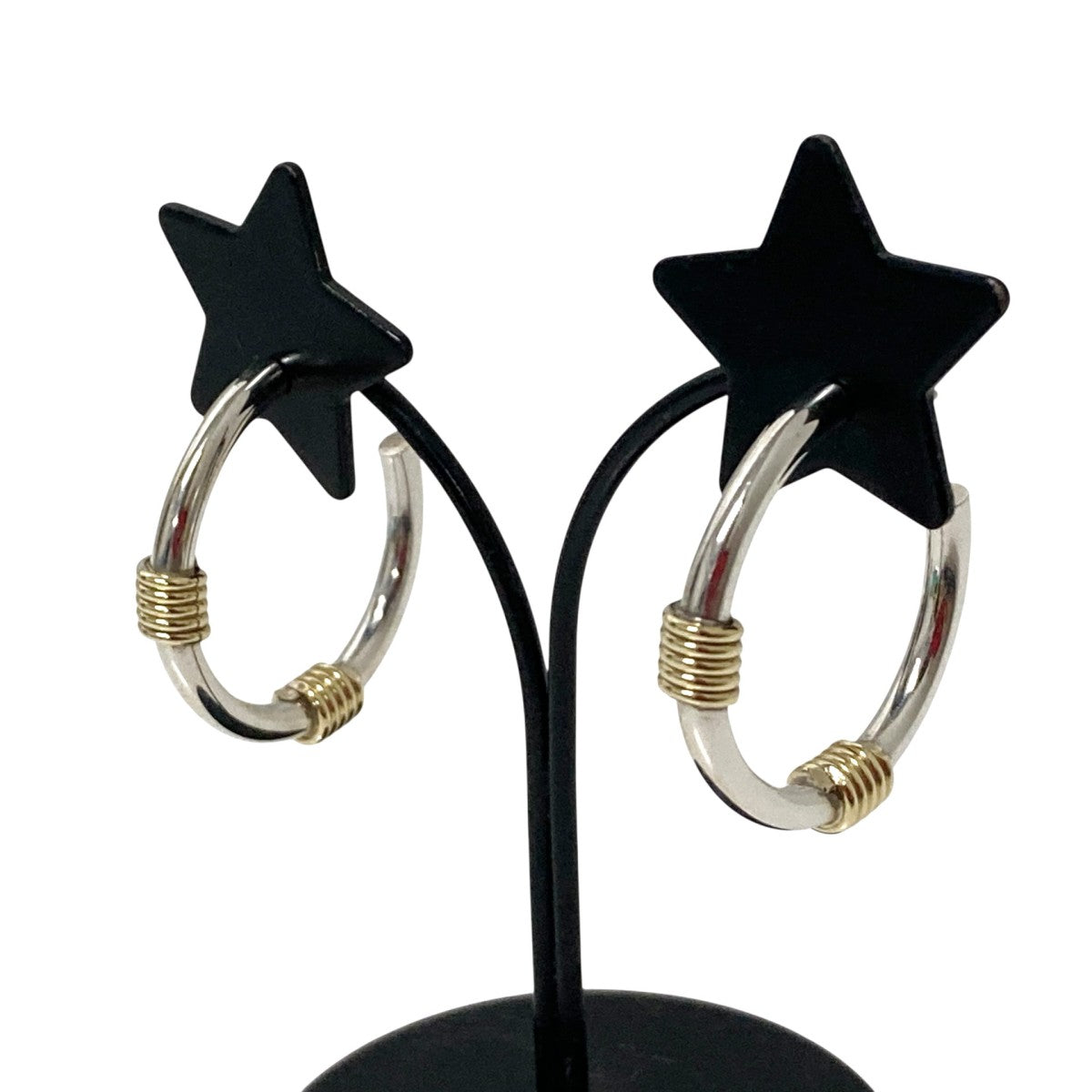 ティファニ　グルーブド　コンビ　３ロウ　ピアス　クリップ　グルーヴド　750 TIFFANY&Co. ティファニー グルーブドウィズ3ロウリング Sv925