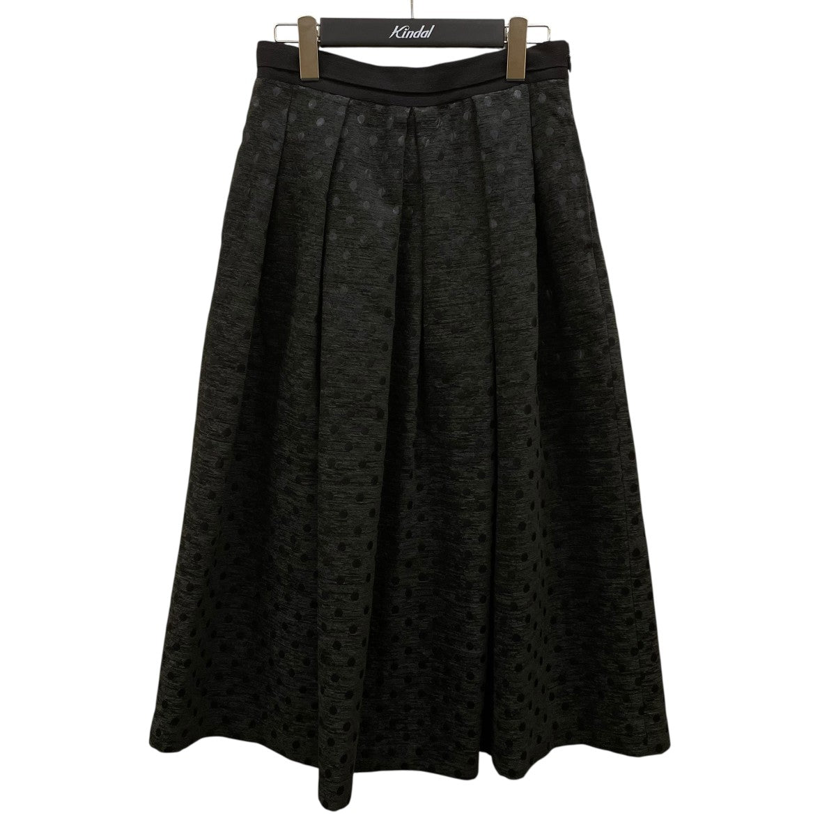 IENA LA BOUCLE(イエナラブークル) ドットジャガードタックスカート