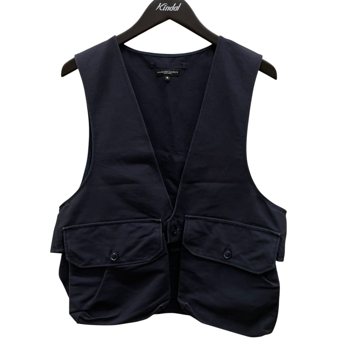 ENGINEERED GARMENTS ガーメンツ ベスト Mサイズ Engineered Garments(エンジニアドガーメンツ) ベスト ネイビー