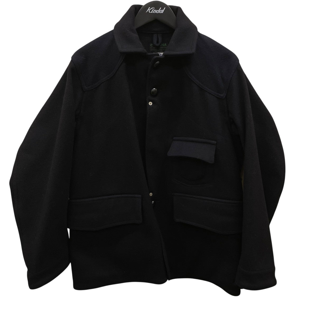 CORONA(コロナ) GAME JACKET カシミヤ混ウールジャケット ブラック