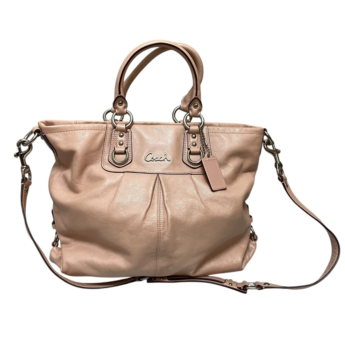 ✨美品✨COACH コーチ バスケットバッグ トートバッグ ショルダー COACH(コーチ) ショルダートートバッグF15444 F15444 ピンク｜【公式