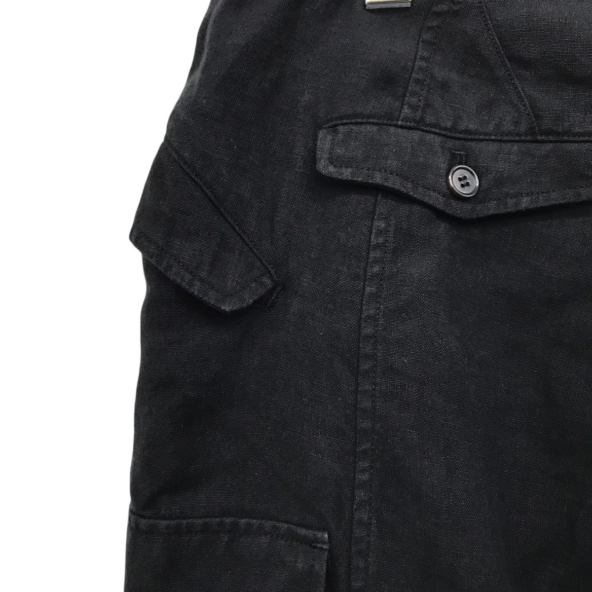 LINEN CARGO TROUSERSパンツ