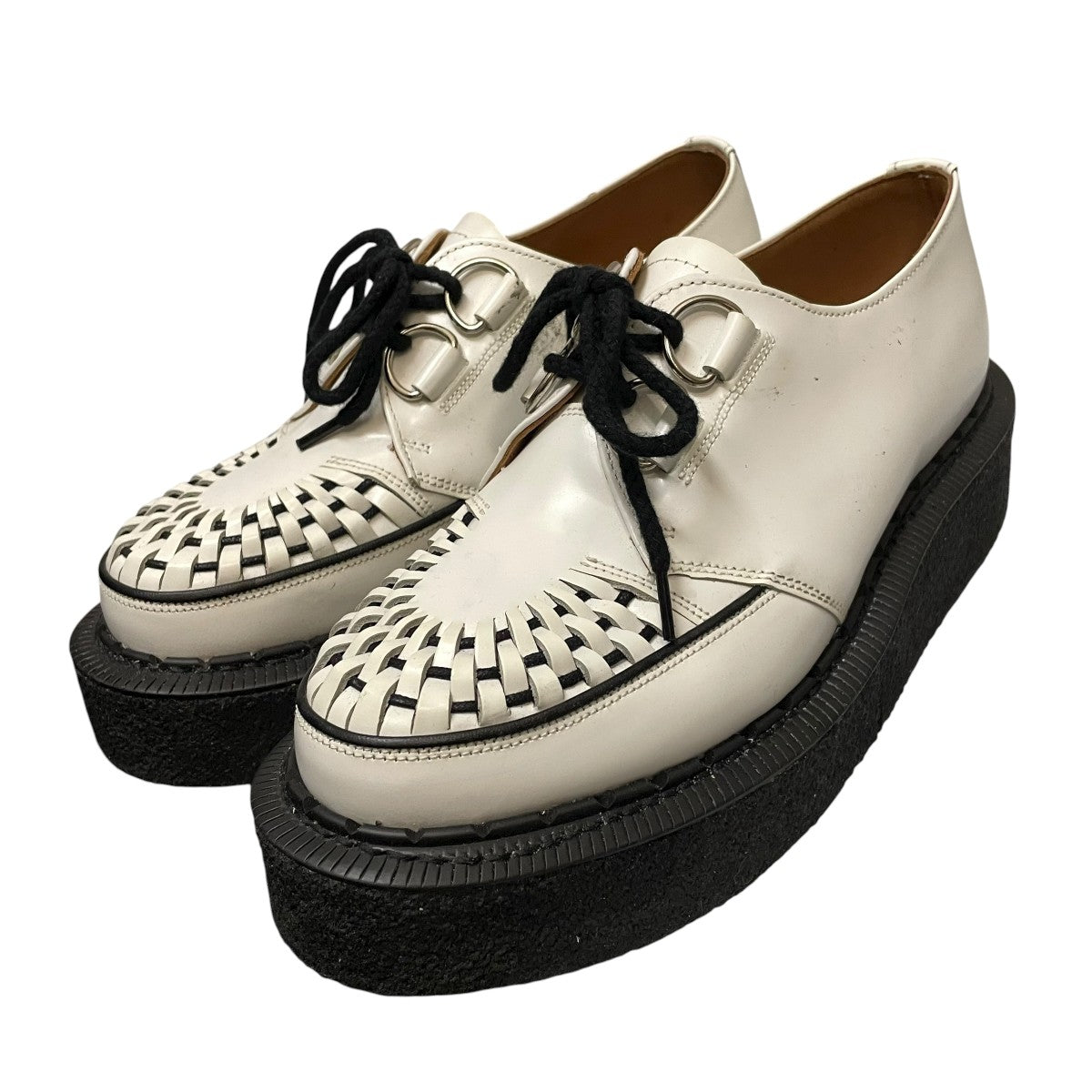 GEORGE COX(ジョージコックス) 3588V1レーザーシューズ ホワイト
