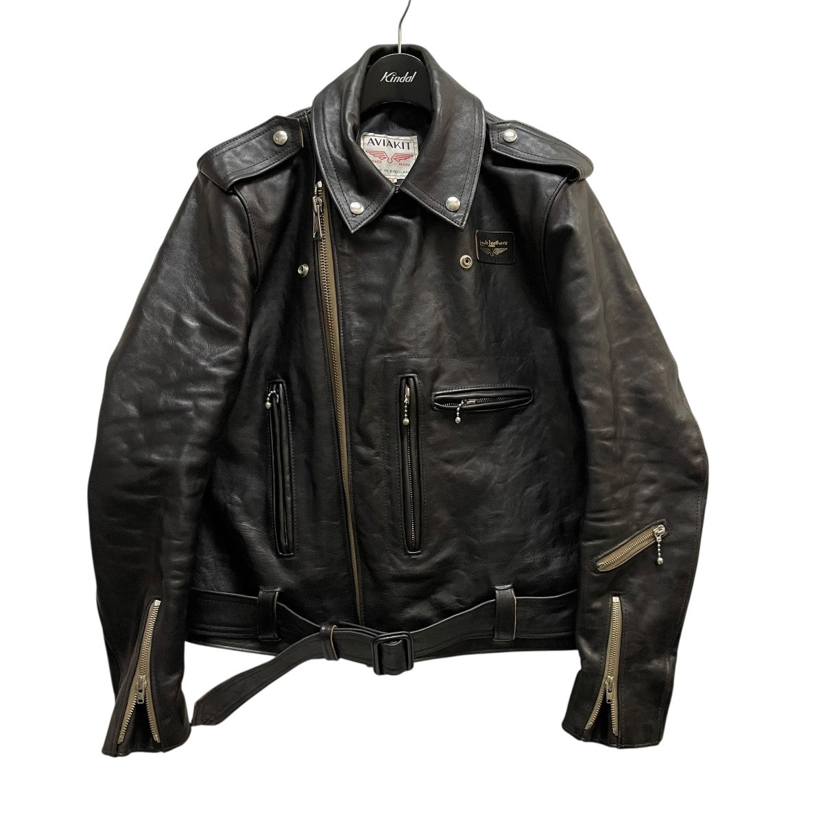 Lewis Leathers(ルイスレザーズ) 茶芯 ベジカウレザー BRONX タイト