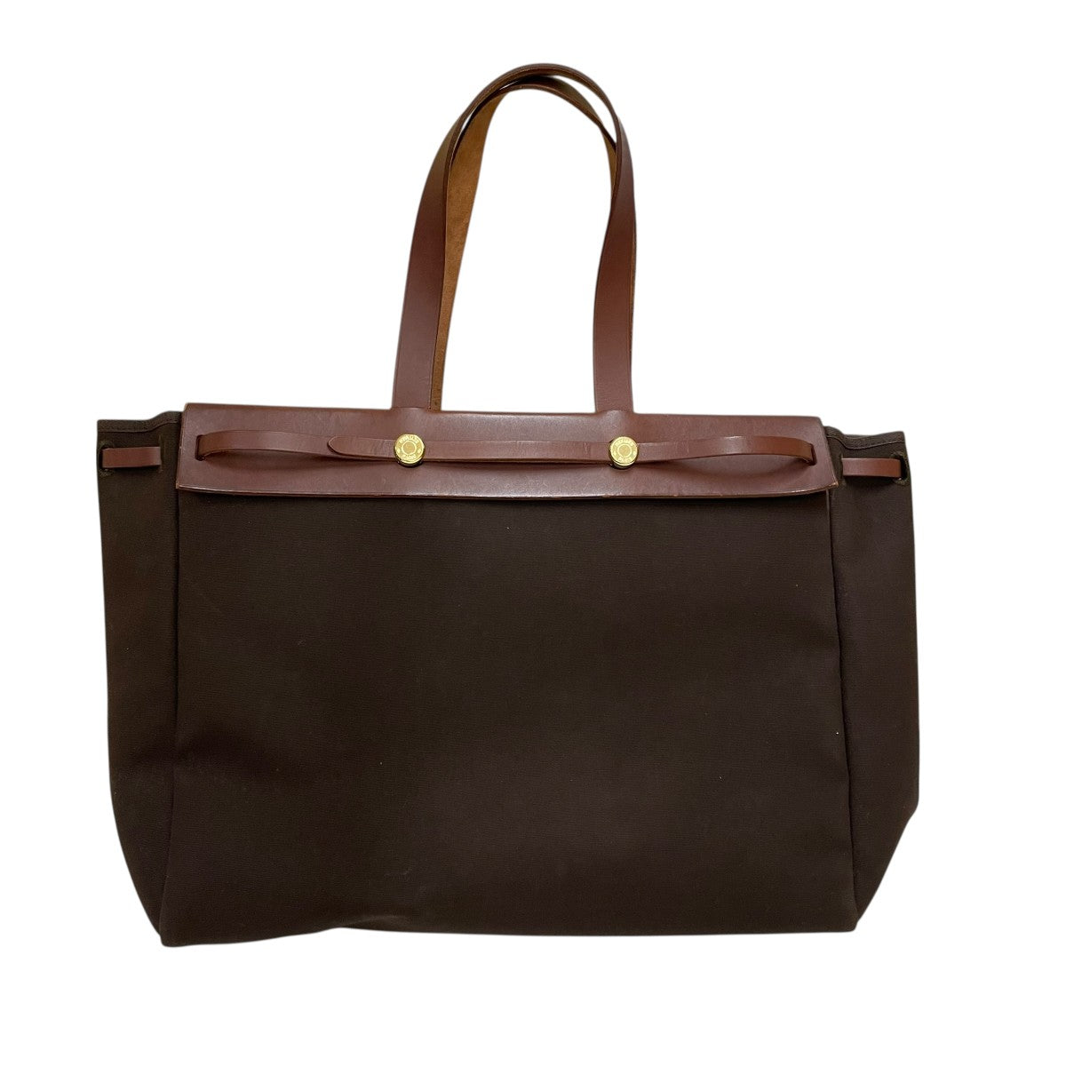 HERMES(エルメス) 2002 エールバッグ カバスMMトートバッグ □F