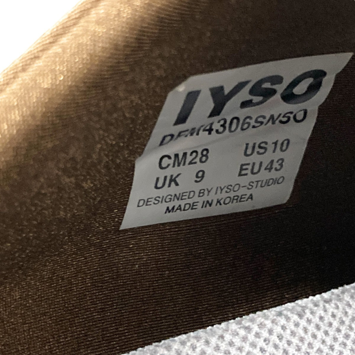 Y-MOCスリッポンスニーカーDFM4306SNSO