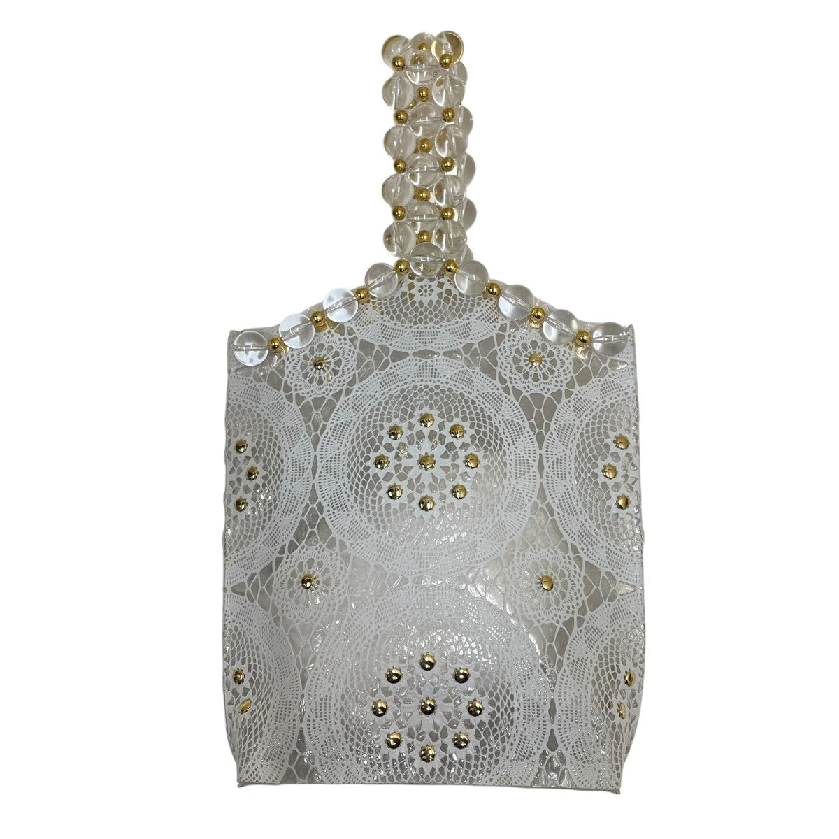 mame kurogouchi(マメクロゴウチ) Vinyl Chloride Cloth Handbag