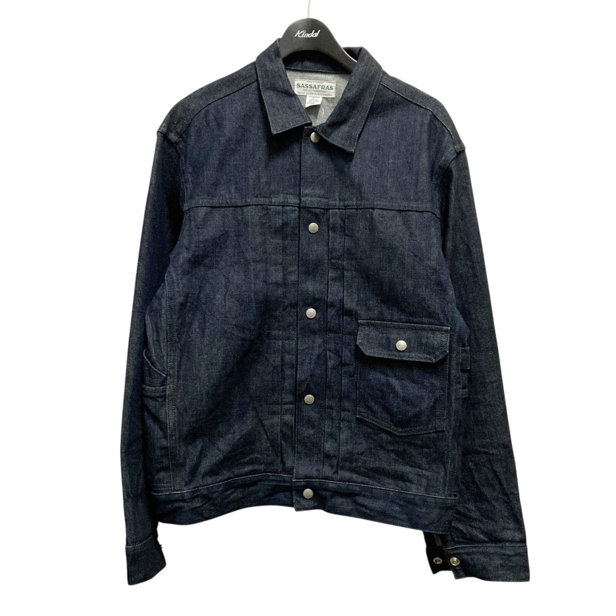 SASSAFRAS(ササフラス) GARDENER JACKETデニムジャケット インディゴ 