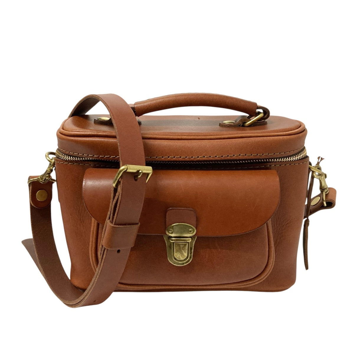 HERMES ブラウンレザーショルダーバッグ~~ Herz(ヘルツ) レザーショルダーバッグ ブラウン｜【公式】カインドオル