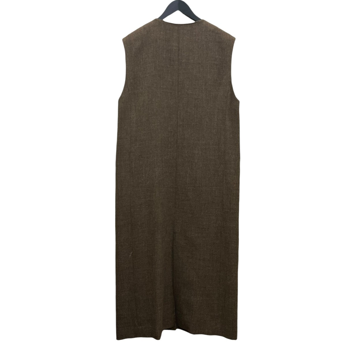 ツイードライク ジャンパースカート&ジレ 2WAYロングベスト1626-162-4214