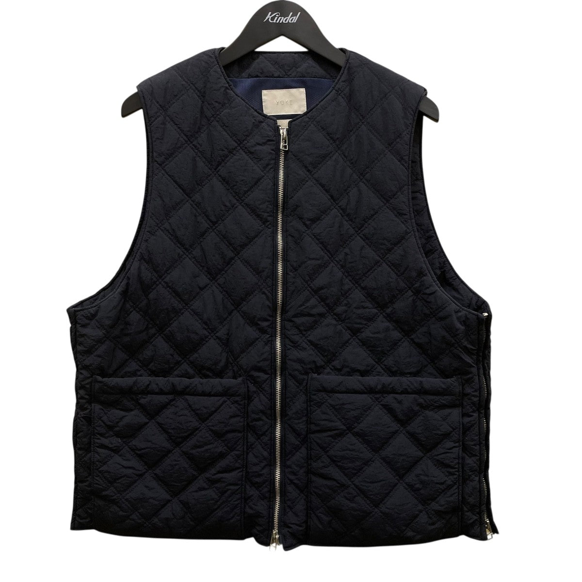 YOKE(ヨーク) QUILTING PADDED VESTキルティングベストYK23FW539V