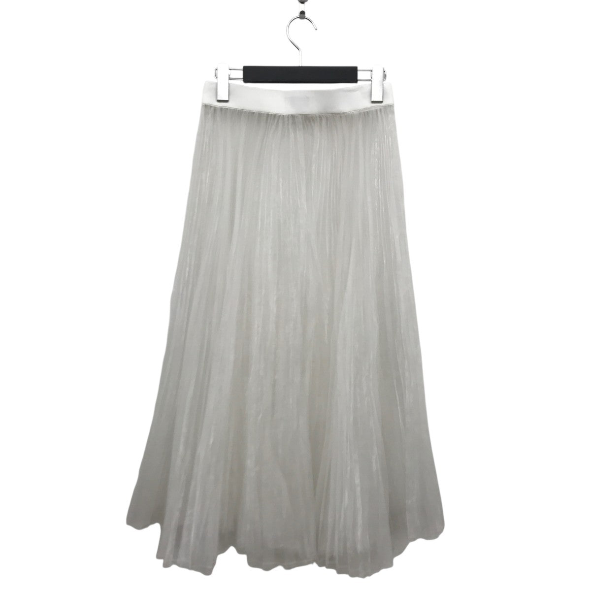チュールプリーツスカート181-14046