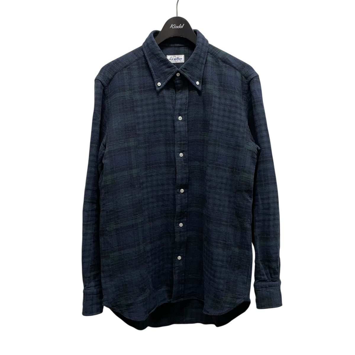Boys Market Original Double Weave Black Watch Patchworkシャツ