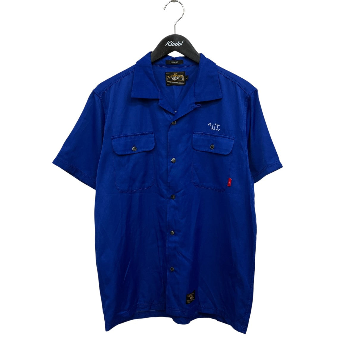 WTAPS(ダブルタップス) 121LTDT-SHM08半袖シャツ ブルー サイズ M