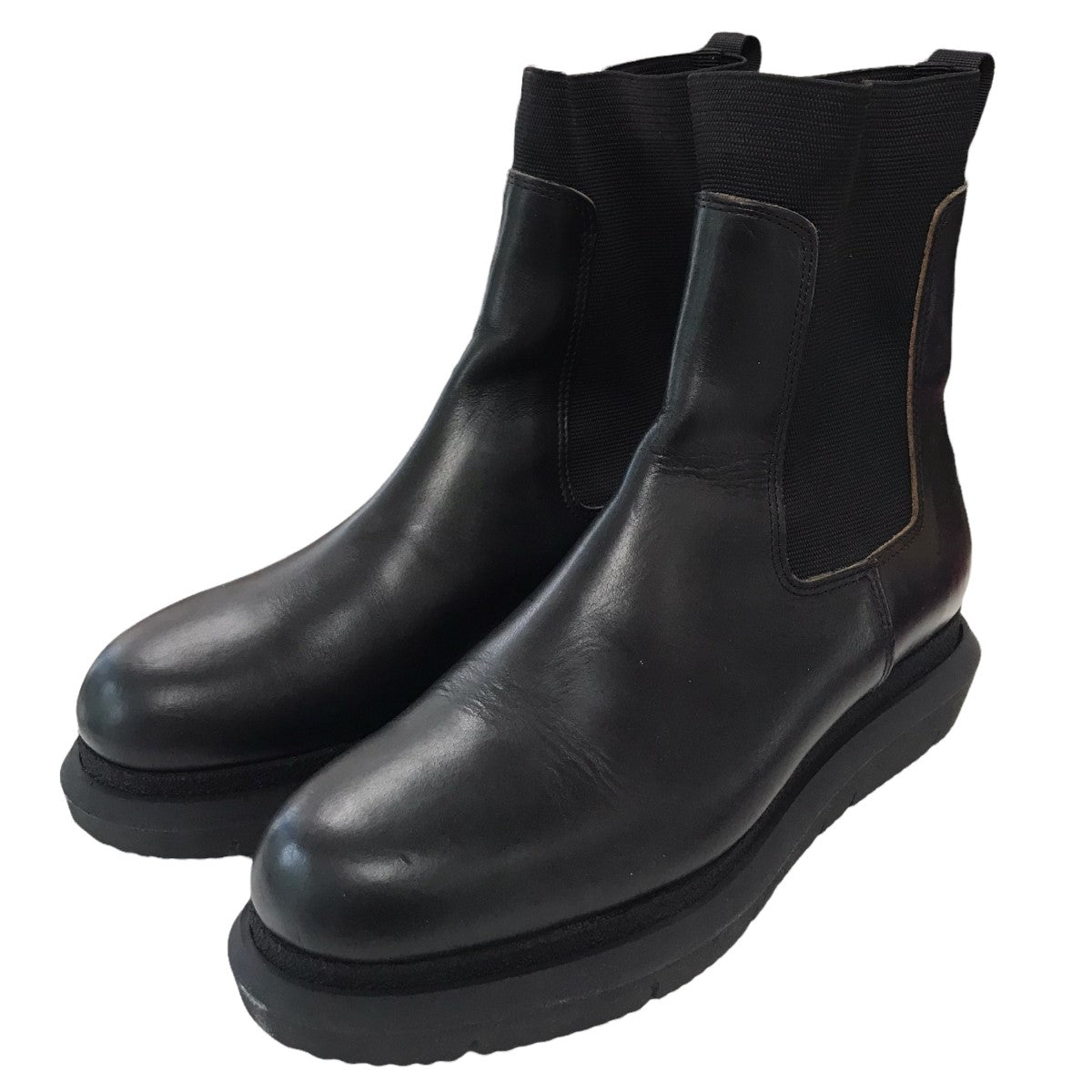 sacai(サカイ) 22SS「Chelsea Boots」チェルシーブーツ 22-02767M ブラック サイズ  15｜【公式】カインドオルオンライン ブランド古着・中古通販【kindal】