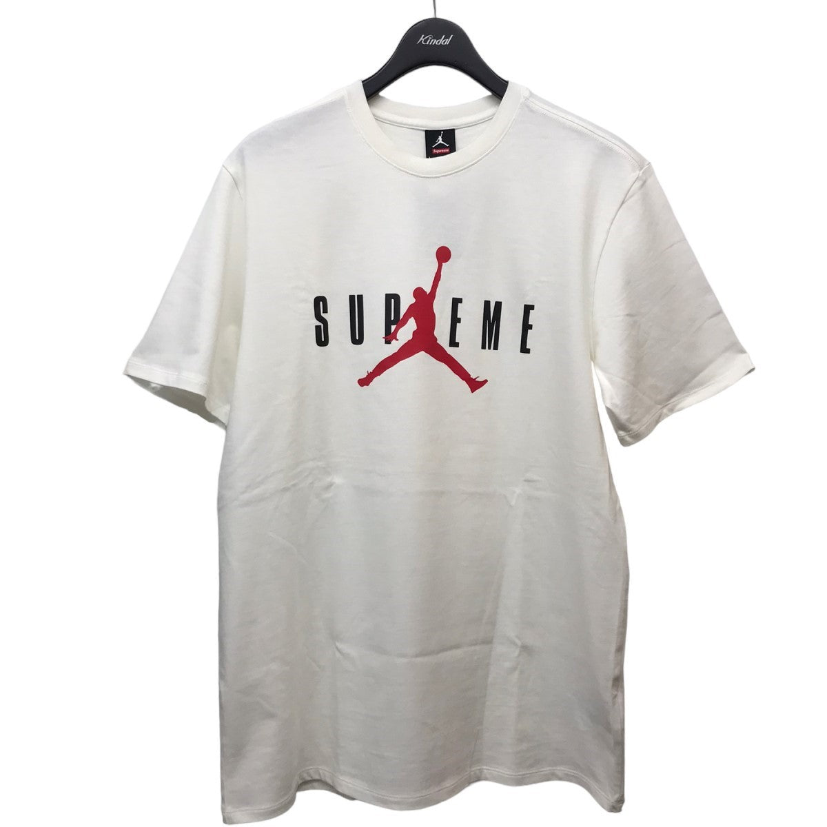 Supreme×NIKE 15AW｢Air Jordan Tee｣ロゴプリントTシャツ 799701-100 ホワイト サイズ  L｜【公式】カインドオルオンライン ブランド古着・中古通販【kindal】