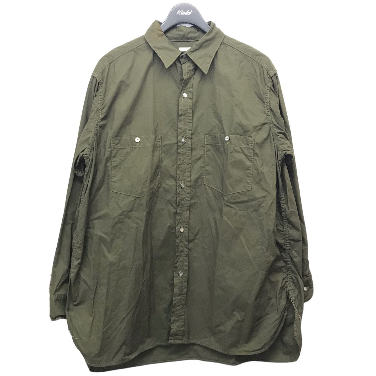 A．PRESSE(アプレッセ) 22AW「Over Dyeing Military Shirt」オーバー ...