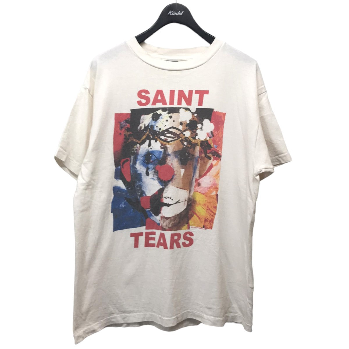 SAINT MICHAEL×Denim Tears 「DT SS TEE」 クラウンプリントTシャツ SM ...