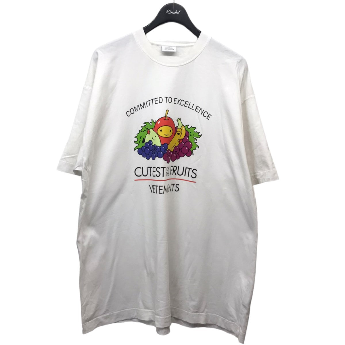 VETEMENTS(ヴェトモン) 「Cutest Of The Fruits Oversized Tee」 キュ ...